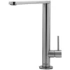 Caple Karns Single Lever Mono Kitchen Mixer - Brushed Stainless Steel