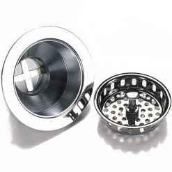 Caple 90mm Chrome Basket Strainer Waste