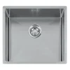 Caple Mode 1 Bowl Inset/Undermount Brushed Stainless Steel Sink & Waste Kit - 490 x 440mm