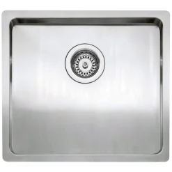 Caple Mode Inset or Undermount Brushed Stainless Steel Drainer & Waste Kit - 490 x 440mm