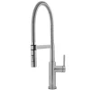Caple Navitis Single Lever Mono Pull Out Spray Tap - Stainless Steel