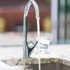 Caple Swanson Single Lever Mono Kitchen Mixer - Chrome