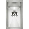 Caple Zero 0.5 Bowl Inset or Undermount Brushed Stainless Steel Sink & Waste Kit - 250 x 450mm