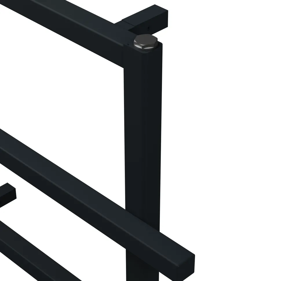 Carisa Ajax 1 Aluminium Designer Heated Towel Rail