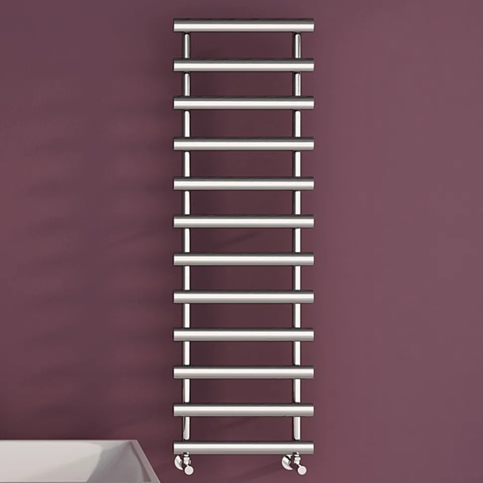 Carisa Aldo Oval Steel Ladder Heated Towel Rail