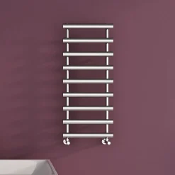 Carisa Aldo Oval Steel Ladder Heated Towel Rail