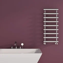 Carisa Aldo Oval Steel Ladder Heated Towel Rail