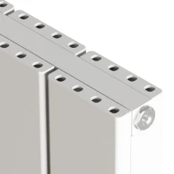 Carisa Angers Double Panel Vertical Aluminium Radiator