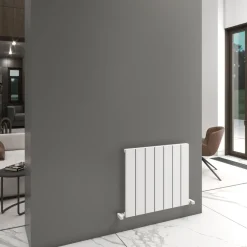 Carisa Angers Single Panel Horizontal Aluminium Radiator