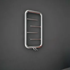 Carisa Aren Ladder Stainless Steel Designer Heated Towel Rail