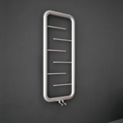 Carisa Aren Ladder Stainless Steel Designer Heated Towel Rail