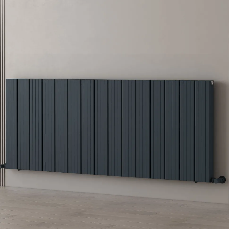Carisa Chambord Double Panel Horizontal Aluminium Radiator