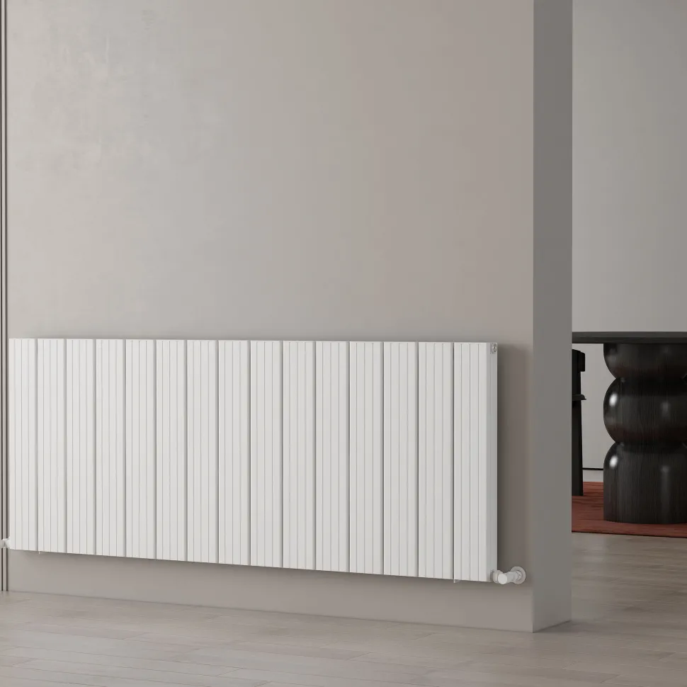 Carisa Chambord Double Panel Horizontal Aluminium Radiator