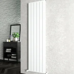 Carisa Elite Flat Panel Textured Vertical Aluminium Radiator