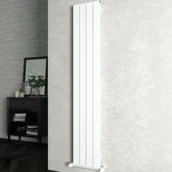 Carisa Elite Flat Panel Textured Vertical Aluminium Radiator