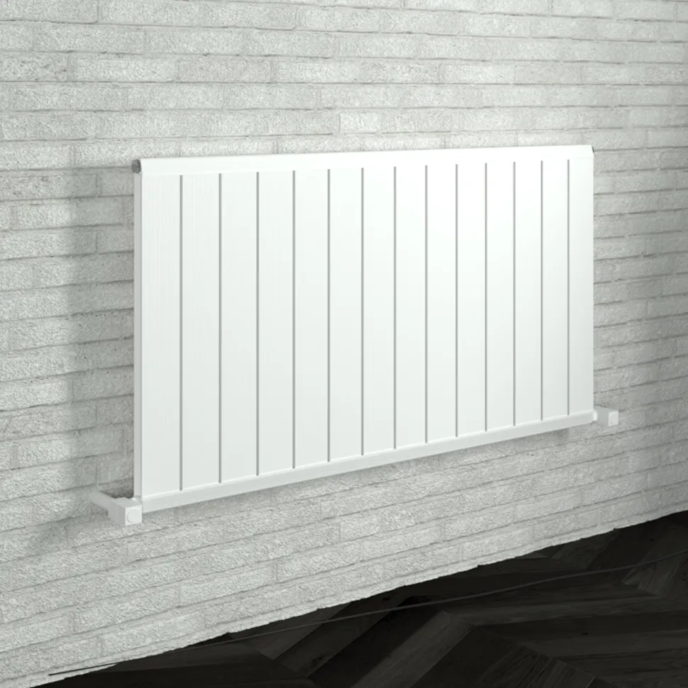 Carisa Elite Flat Panel Textured Horizontal Aluminium Radiator