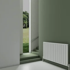 Carisa Elite Flat Panel Textured Horizontal Aluminium Radiator