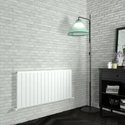 Carisa Elite Flat Panel Textured Horizontal Aluminium Radiator