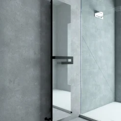 Carisa Elvino Mirrored Aluminium Radiator with Integrated Towel Rail - 1800 x 370mm