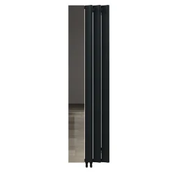 Carisa Entrée Mirrored Vertical Aluminium Designer Radiator