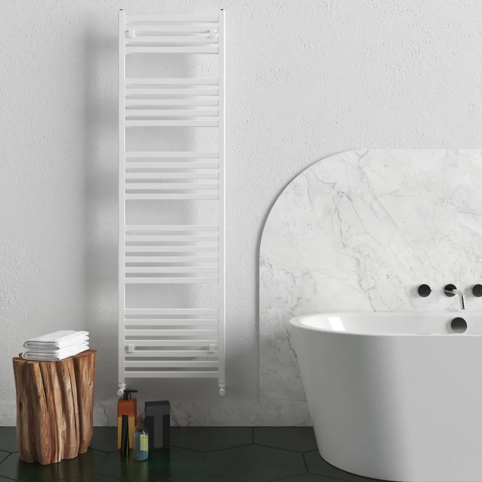 Carisa Fame Aluminium Heated Towel Rail