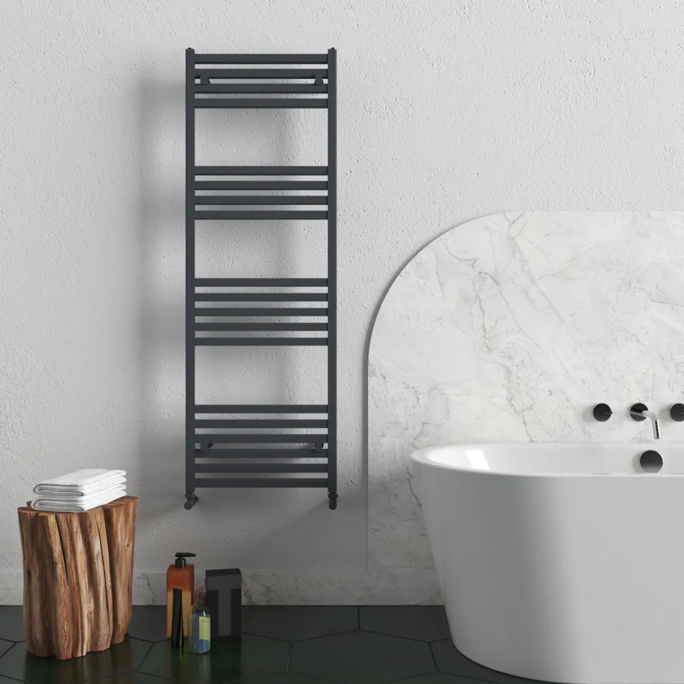 Carisa Fame Aluminium Heated Towel Rail