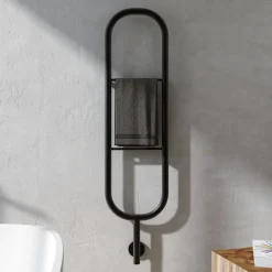 Carisa Felix Electric Stainless Steel Designer Heated Towel Rail
