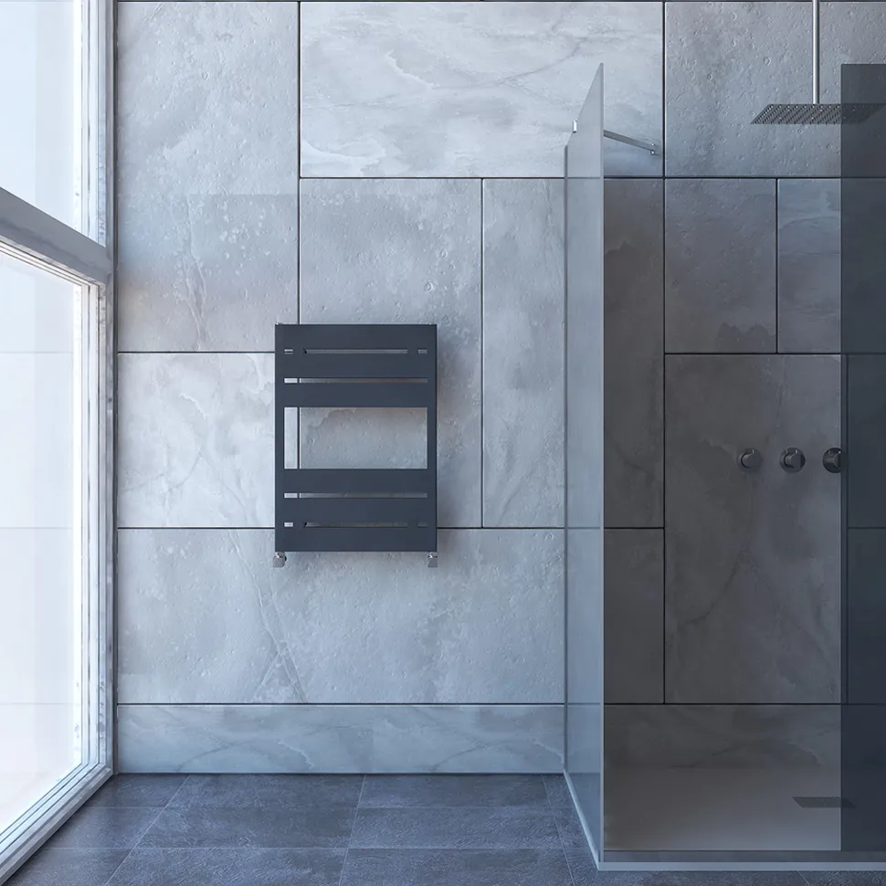 Carisa Mack Bath Aluminium Heated Towel Rail