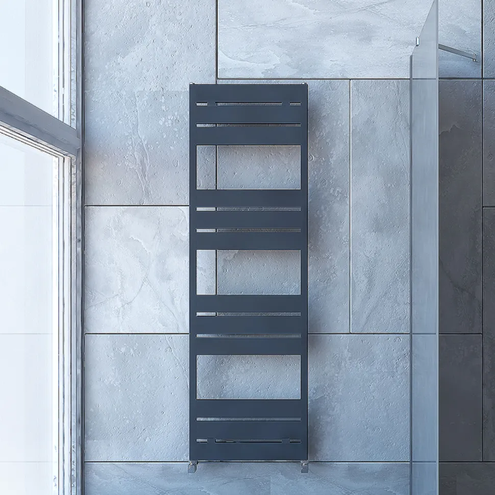 Carisa Mack Bath Aluminium Heated Towel Rail