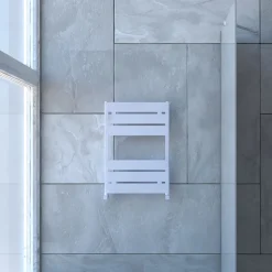 Carisa Mack Bath Aluminium Heated Towel Rail