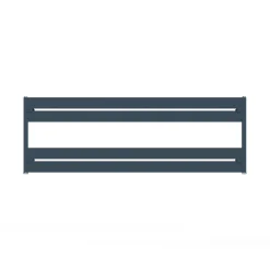 Carisa Mack Bath Horizontal Aluminium Heated Towel Rail - 505 x 1500mm