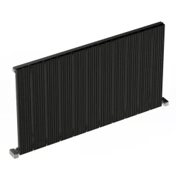 Carisa Monza Single Panel Horizontal Aluminium Radiator