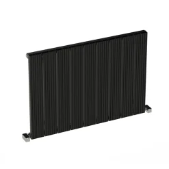 Carisa Monza Single Panel Horizontal Aluminium Radiator