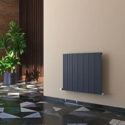 Carisa Monza Single Panel Horizontal Aluminium Radiator