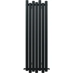 Carisa Motion Single Oval Panel Vertical Aluminium Radiator