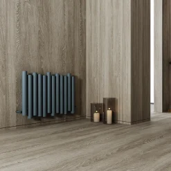 Carisa Motion Single Oval Panel Horizontal Aluminium Radiator