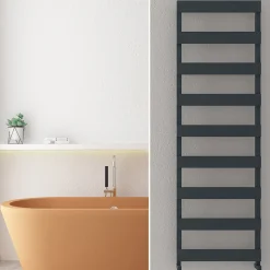 Carisa Ninova Bath Aluminium Ladder Heated Towel Rail
