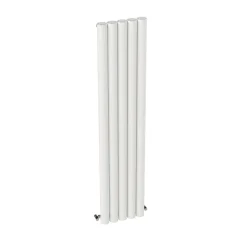 Carisa Otto Oval Single Panel Vertical Aluminium Radiator