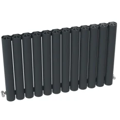 Carisa Otto Oval Single Panel Horizontal Aluminium Radiator