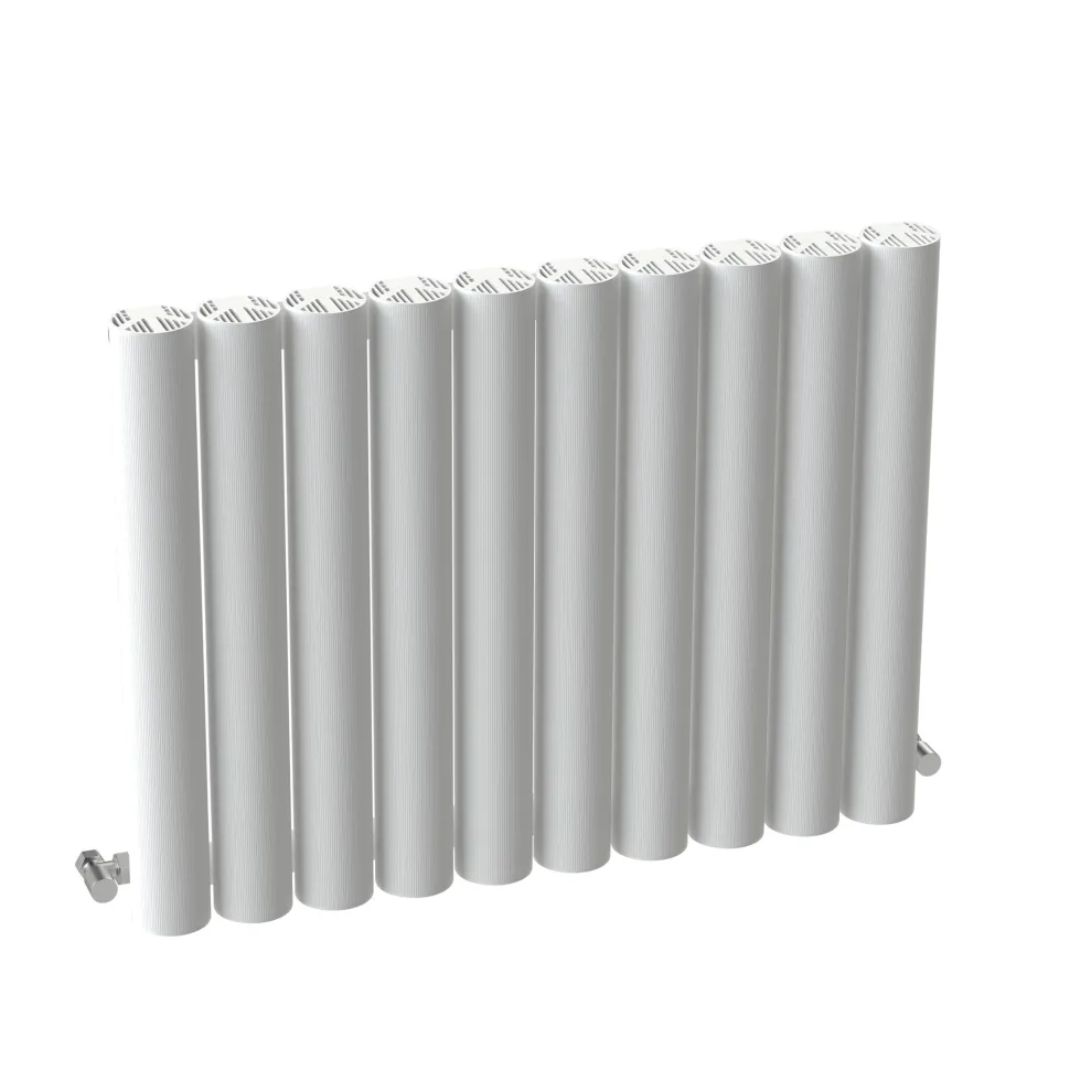 Carisa Otto Oval Single Panel Horizontal Aluminium Radiator