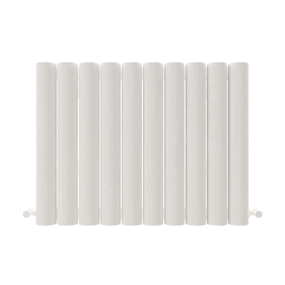 Carisa Otto Oval Single Panel Horizontal Aluminium Radiator