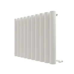 Carisa Otto Oval Single Panel Horizontal Aluminium Radiator