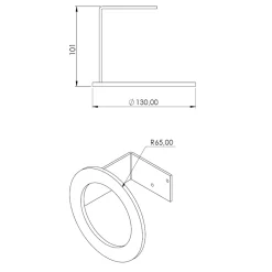 Carisa Otto Radiator Towel Holder
