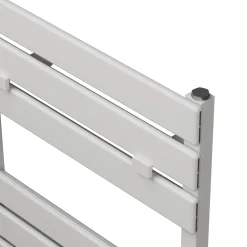 Carisa Plata Bath Flat Panel Aluminium Heated Towel Rail