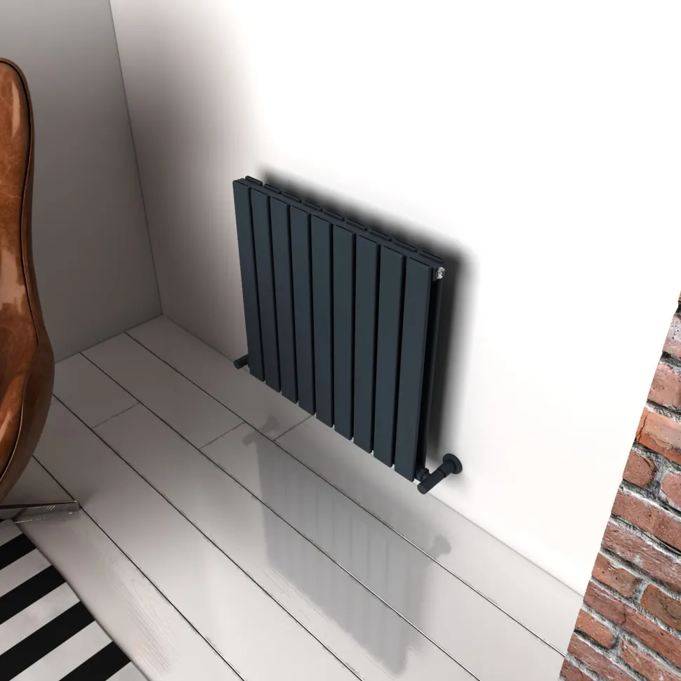 Carisa Plata Double Panel Horizontal Aluminium Radiator