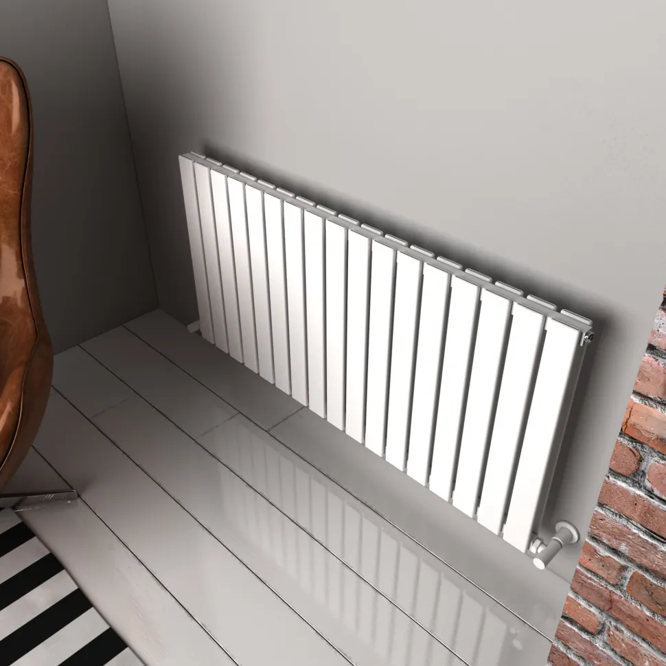 Carisa Plata Double Panel Horizontal Aluminium Radiator