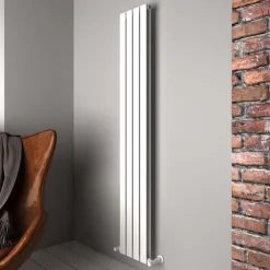 Carisa Plata Double Panel Vertical Aluminium Radiator