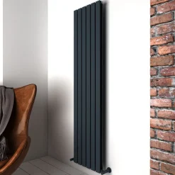 Carisa Plata Double Panel Vertical Aluminium Radiator