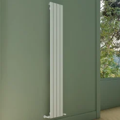 Carisa Plata Single Panel Vertical Aluminium Radiator