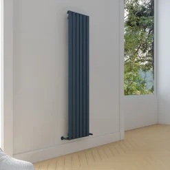 Carisa Plata Single Panel Vertical Aluminium Radiator